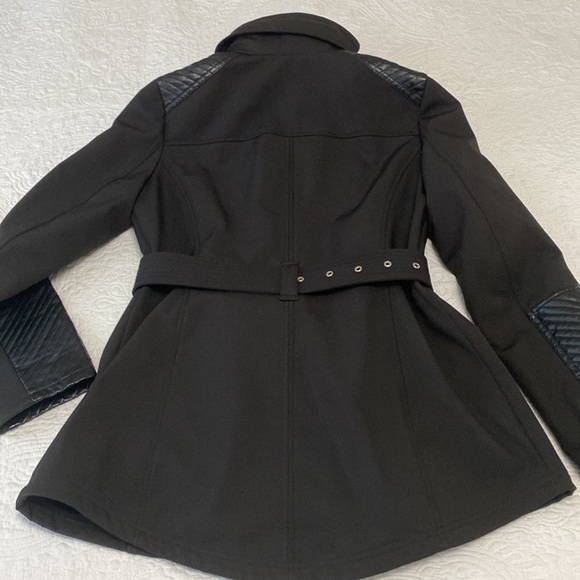 Michael Kors Fitted Rain Repellent Coat - Picture 7 of 11